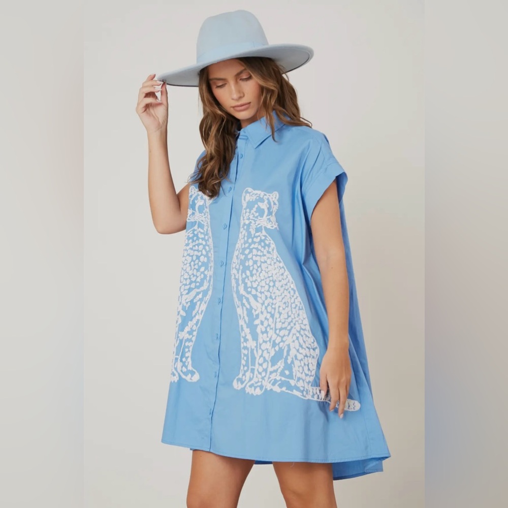 NWT - Wild Times - Shirt Dress